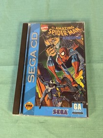 Amazing Spider-Man vs. The Kingpin (Sega CD, 1993) Complete Mint Condition 