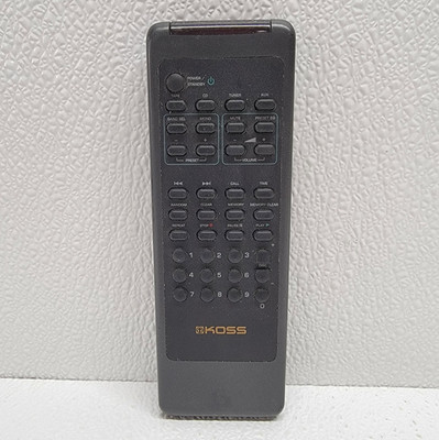 KOSS HH2600 Genuine OEM Original Replacement Remote Control - Works!