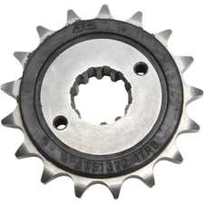 JT Front Rubber Cushioned Sprocket 17T 525 #JTF1372.17RB for Honda VT750