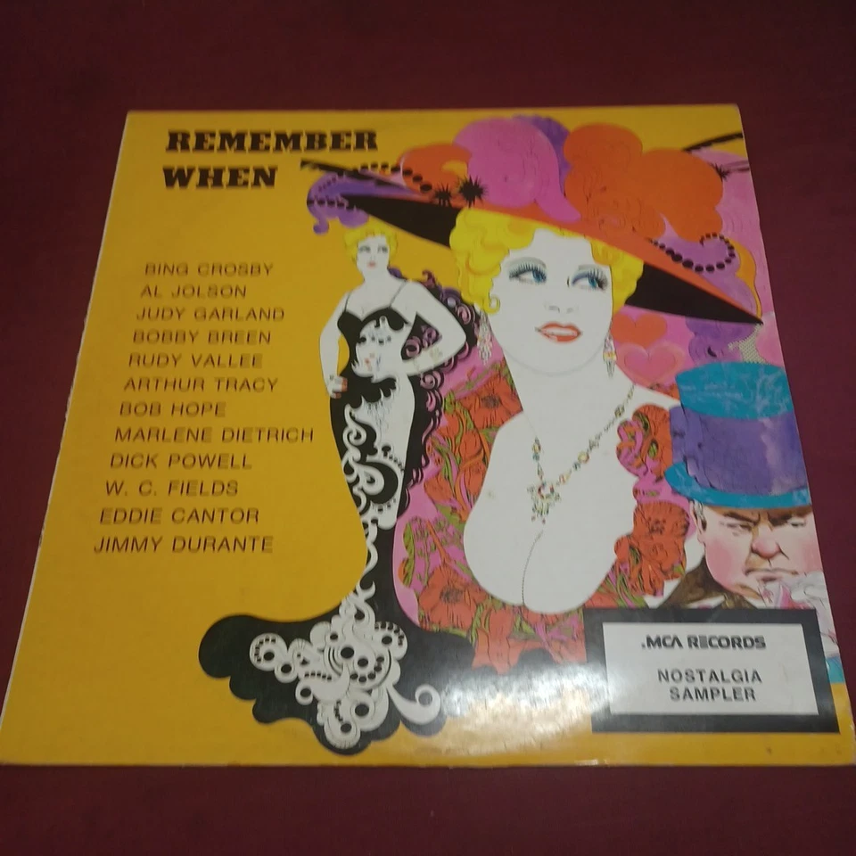REMEMBER WHEN Vintage Nostalgia Vinyl Record 12" Music Album (12 Tracks) 33RPM - Image 2 of 4