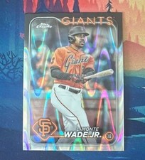 2024 Topps Chrome - LaMonte Wade #222 RayWave Refractor