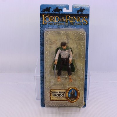 E1 ToyBiz Action Figure Lord of the Rings Return King Shelob Attack Frodo