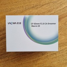 Laowa Venus 65mm Lens f/2.8 2x Ultra Macro Prime - Black For Canon EF-M Mount