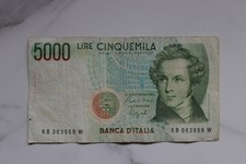 Italy 5000 Lire 1985