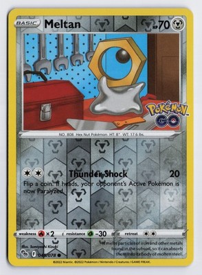 Meltan - PGO #045/078 Pokemon GO Reverse Holofoil LP