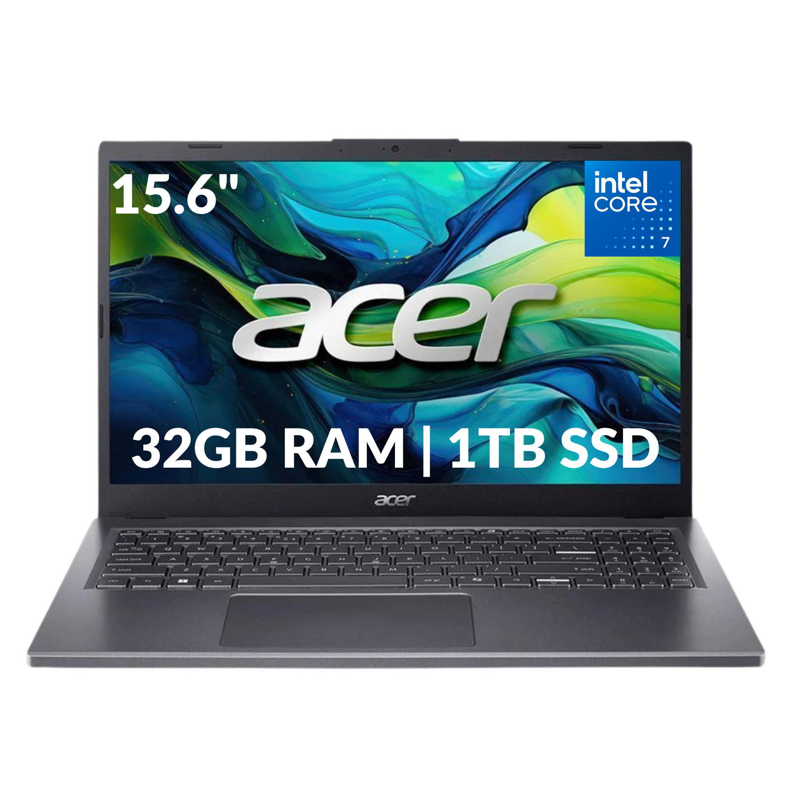 Acer Aspire 15 - 15.6" Laptop Intel Core 7 150U 32GB RAM 1TB SSD Refurbished