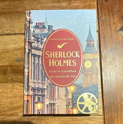 Coppenrath Sherlock Holmes   Arthur Conan Doyle: Studie in Scharlachrot & Vier