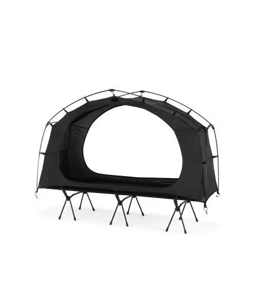 Assiette émaillée Highlander - Inox Grand Luxe - Camping - Noir - CP084-BK