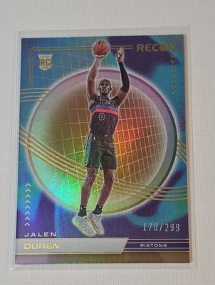 2022-23 Panini Recon - Rookies Jalen Duren #234 Holo Bronze /299 (RC)