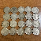20 Buffalo Nickels 1913 1917-S 1918-S 1919-S 1923-S 1924-D 1925-D 1925-S etc