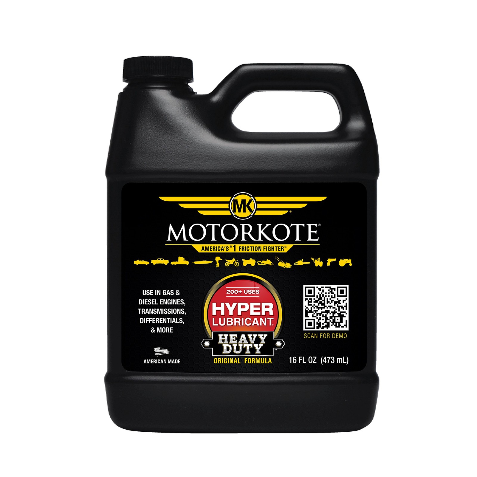Hyper Lubricant Engine Treatment, MK-HL16-06, 16-Ounce, Single