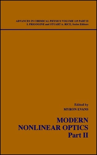 Modern Nonlinear Optics, Volume 119, Part 2 by Myron W. Evans... - 9780471389316