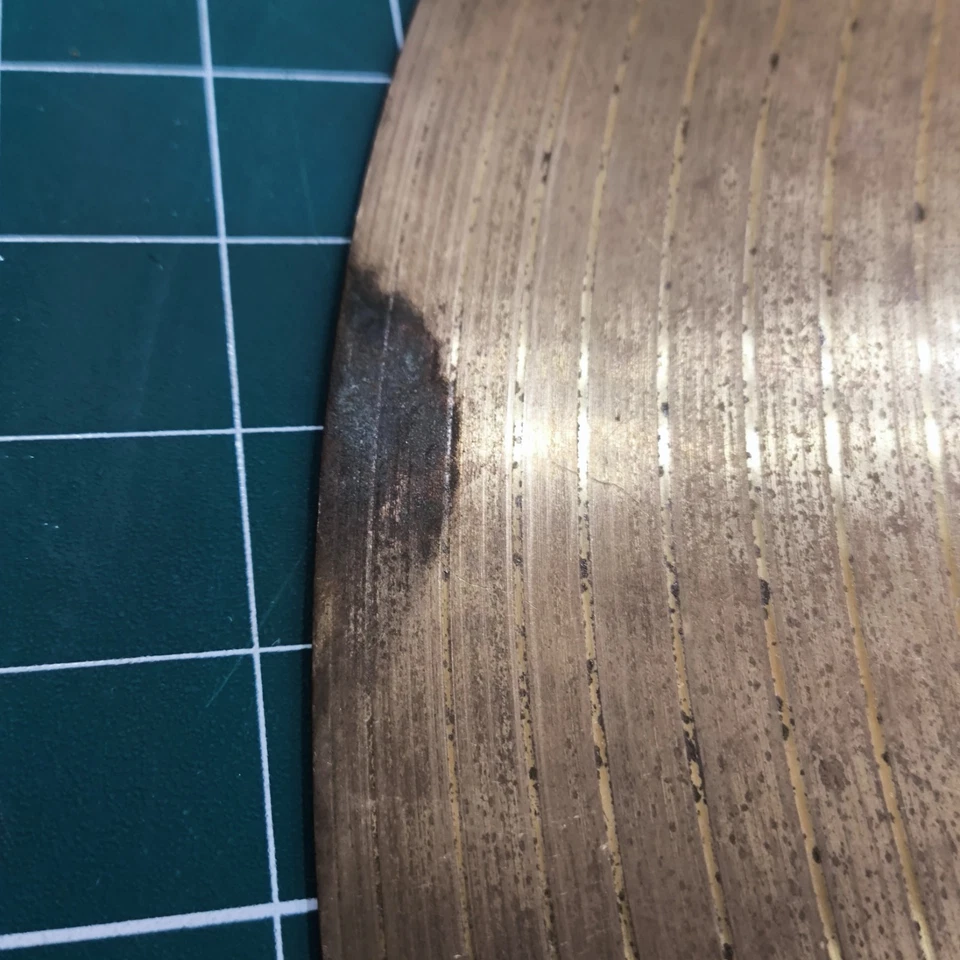 Platillo de paseo Pearl CX-500 20" - Paseo clásico de latón de los 80 de colección hecho en Japón Foto 2 de 4