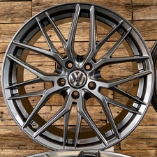 20 Zoll Felgen RW01 für VW Passat B8 T-Roc R Tiguan 2 1 5N Scirocco Grau 4 Stück