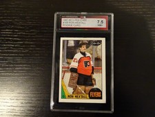 1987-88 OPC # 169 Ron Hextall Rookie Card graded 7.5 NM+. rookie card picture