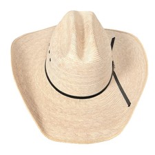 Justin Men's Size 6 7/8 20X Natural Straw Western Cowboy Hat Wide Brim Coated