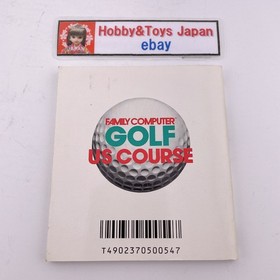 Nintendo Famicom Disk System MARIO GOLF US COURSE NES 1987 Tested ＆ Worked 01