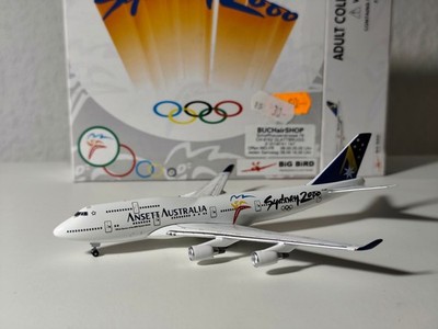 BigBird (wie Herpa) Ansett Australia Boeing 747-400 ''Sidney 2000'' VH-ANA 1:500