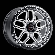 Weld Racing 17x10 Laguna Bead Lock 5x120 Et42 Bs7.15 Gloss Blk Mil Dia 78.1