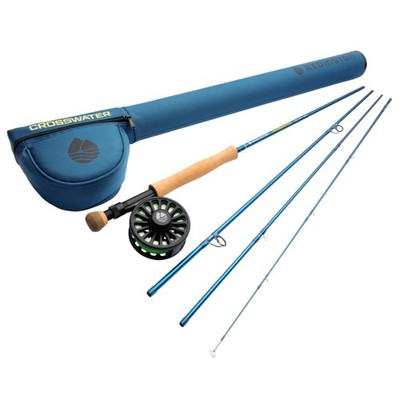 Redington Crosswater 4PC 9ft 8WT Fly Rod & Reel Outfit w/Line