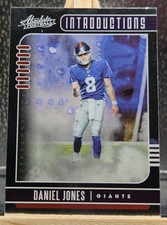 DANIEL JONES RC 2019 Panini Absolute #3 INTRODUCTIONS ROOKIE INSERT Giants Colts