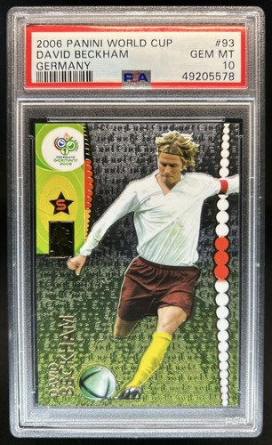 2006 Panini World Cup David Beckham #93 England PSA 10 GEM MINT