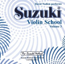 Suzuki Violin School, Volume 3 CD  Suzuki Method Core Materials 