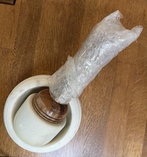 Granite Stone Pestle Mortar Vintage