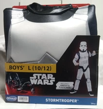 Star Wars Stormtrooper Boys Size L  - 2-Piece Set Costume Jazwares Play NEW