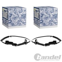 2X Vemo ABS-SENSOR Raddrehzal Hinten Passend FüR Ford Transit