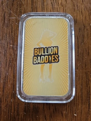 Bullion Baddies 1oz Silver Bar Collector's Edition