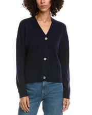 Incashmere Box Wool & Cashmere-Blend Cardigan Women's