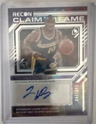 Panini Recon 2021-22 Claim to Fame Tim Hardaway Autograph /249 Warriors
