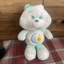 Vintage Care Bears Bedtime Bear Blue Plush Soft Toy – 1980s