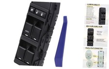 Front Left Driver Side Power Window Switch, Fit for 2008-2013 Dodge Avenger