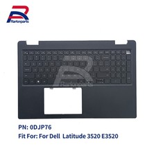 For Dell Latitude 3520 E3520 Palmrest Cover w/Backlit Keyboard 0DJP76 Black US