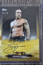Damian Priest WWE Topps NXT Roster Auto # 08/10