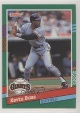 1991 Donruss Kevin Bass (3 Blue Stripes on Right Border) #630 8kr
