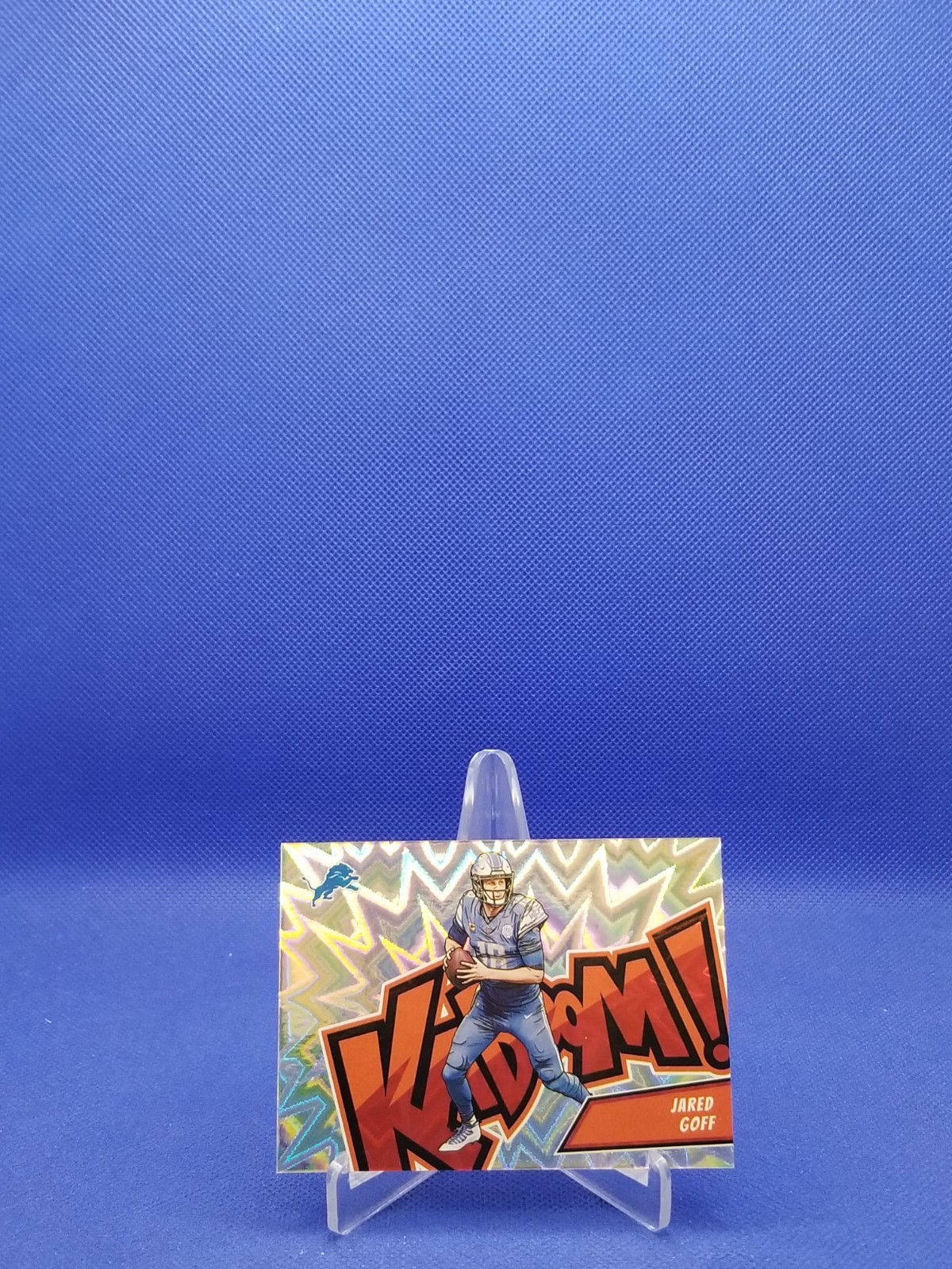 Jared Goff 2024 Panini Absolute KABOOM #3 Horizontal SSP Lions Case Hit