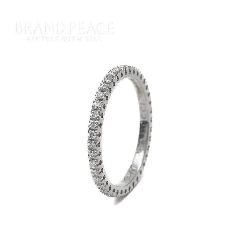 Bague Gucci Eternity K18WG diamant taille 10, très bon état