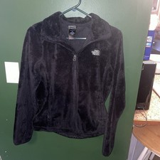The North Face Women's Fleece Jacket Size Small, Black,Full Zip