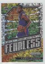 2022-23 Panini Prizm Fearless Fast Break Prizm Kawhi Leonard #6 9o3