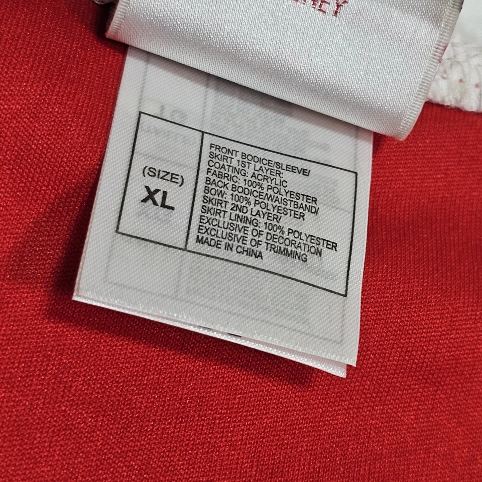 Disney Store Minnie Mouse Dress Girls Size XL Red Polka Dot Lined Puffy Costume - Image 4 of 4