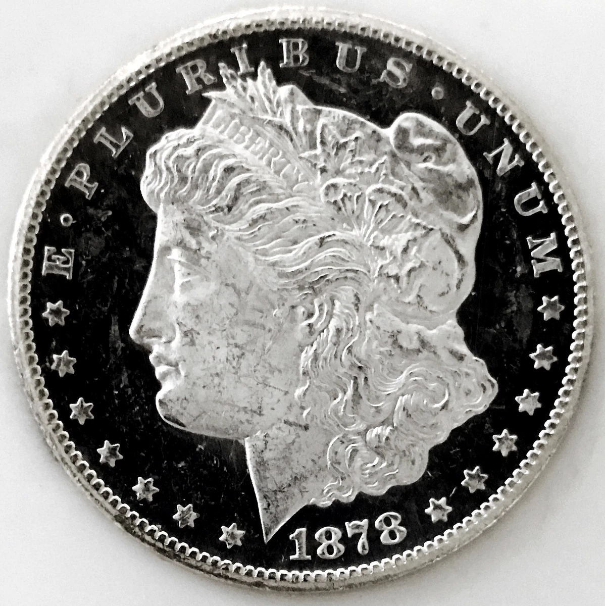 Uncertified Silver 1878 Year Morgan US Dollars (1878-1921) for