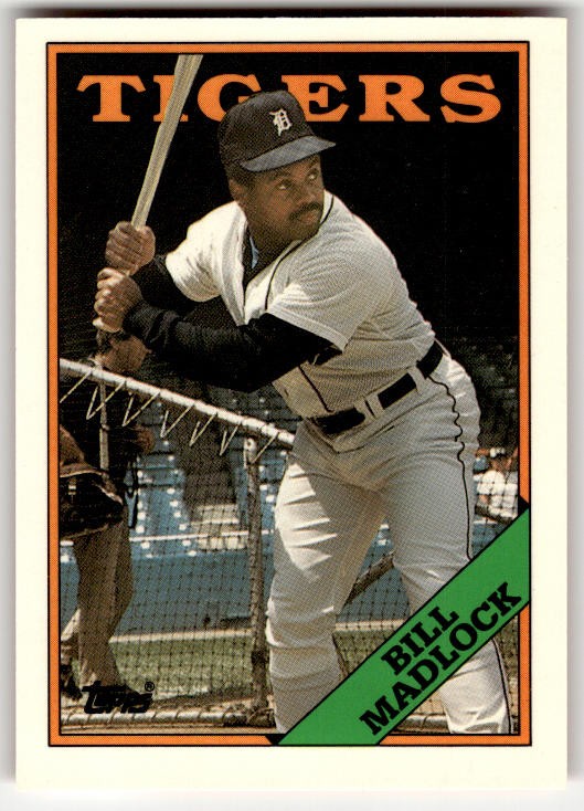 1988 Topps Tiffany Bill Madlock #145 Detroit Tigers SP