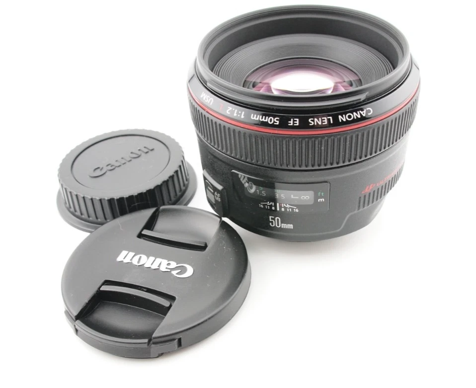 Canon 50mm f/1.2 EFレンズ(ジャンク) Canon EF f/1.2 Camera Lenses 50mm Focal for sale - eBay