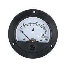 Ammeter 65C5 Ampere Panel Meter Analog Ammeter Built-in Shunt DC 0-10 A Class