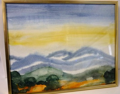 Aquarell Johann Baptist Wölfl 94 - Bodenmais Hans Titel unbekannt aus Nachlass