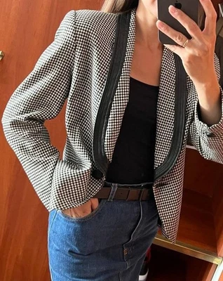 Women Jeremy Scott Blazer Grey Cotton 36 / S / 44 - Bild 1 von 4