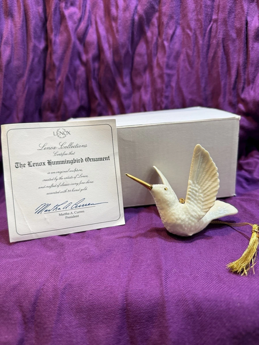 Christmas Porcelain Bird Collectible Holiday & Seasonal Ornaments